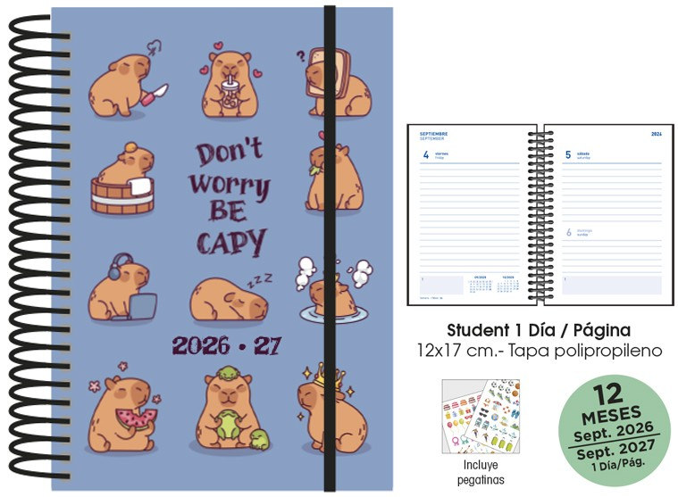Agenda escolar Senfort